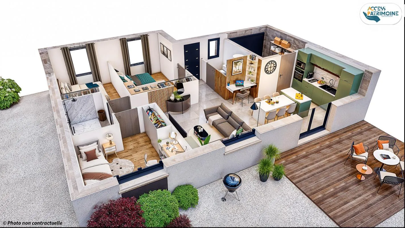 Maison 5 pièces 73 m2