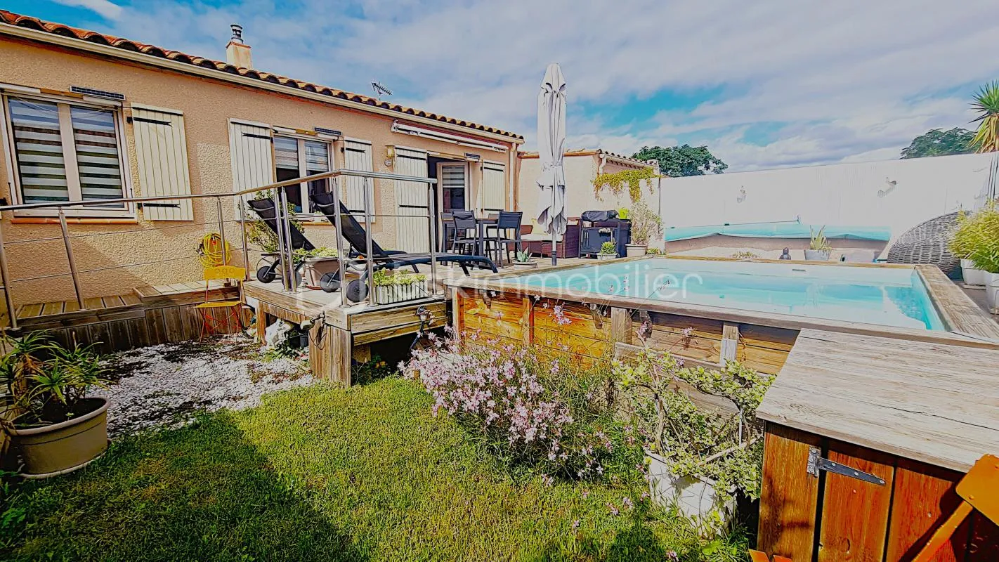 VILLA DE PLAIN PIED AVEC PISCINE