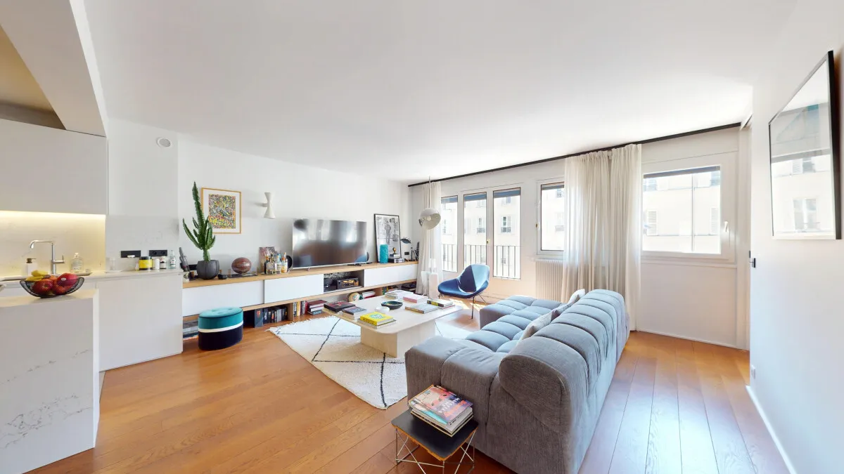Quartier du Gros Caillou - Appartement familial traversant