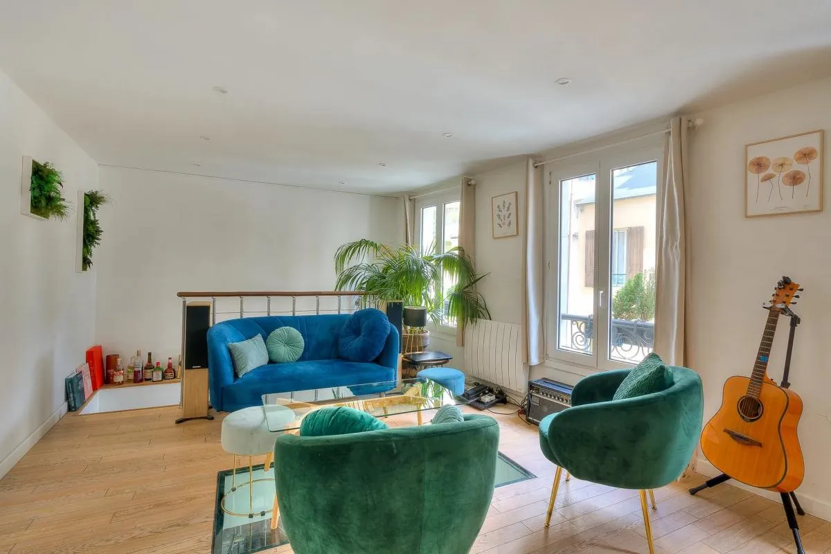 Duplex de 3 pièces de 73 m² - Paris 14ème