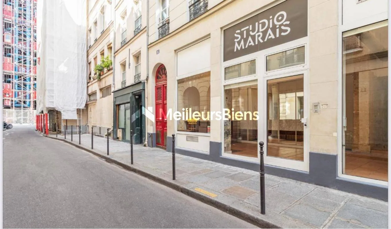Local commercial dans le Marais