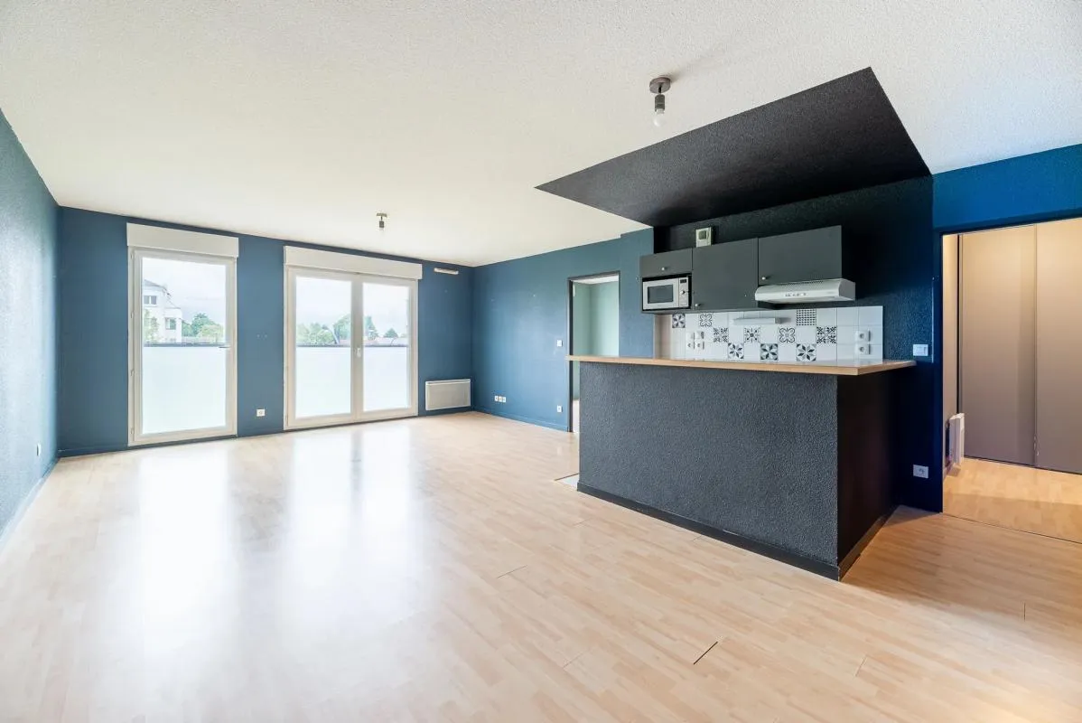 Appartement de 2 pièces de 56 m² situé à Nantes