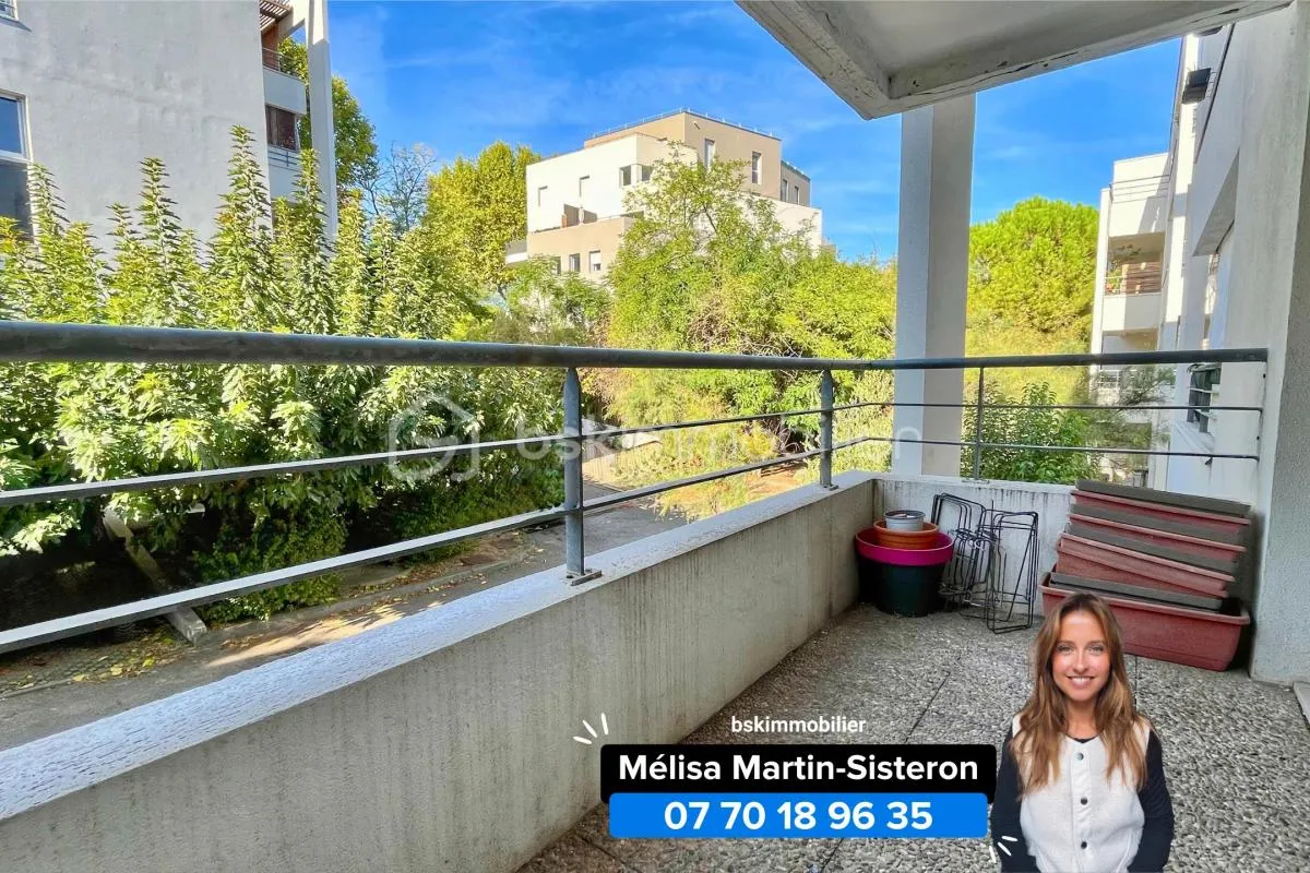Appartement T2 avec balcon et garage – Sud de Montpellier