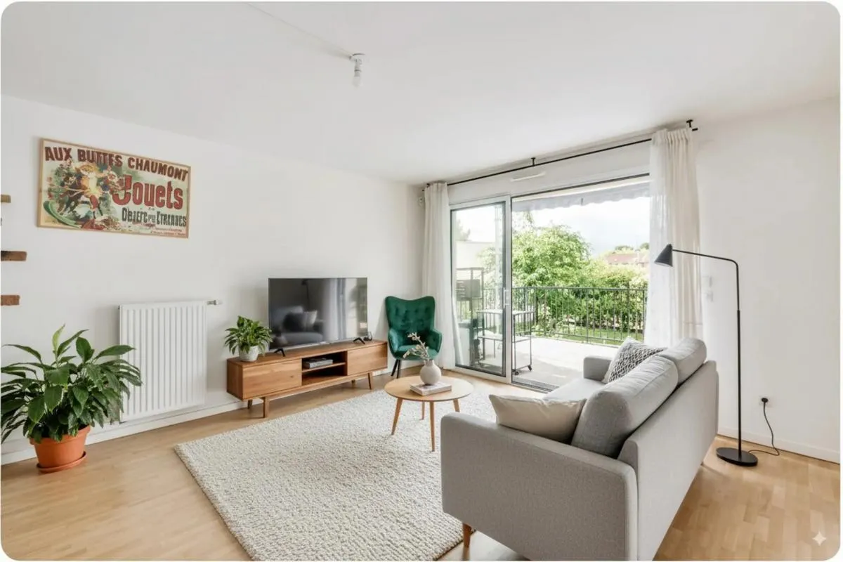 Coup de cœur familial : appartement avec jardin privatif à Thiai