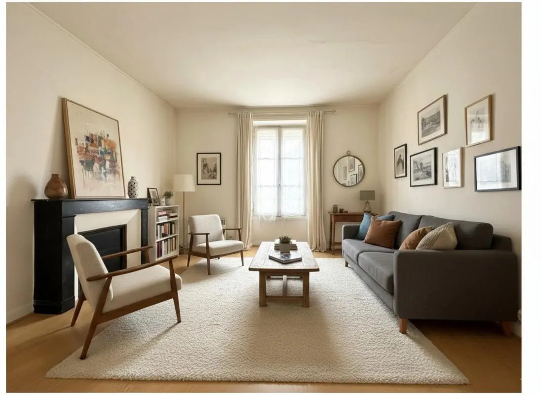 Charmant appartement T2 de 46m2 à Reims