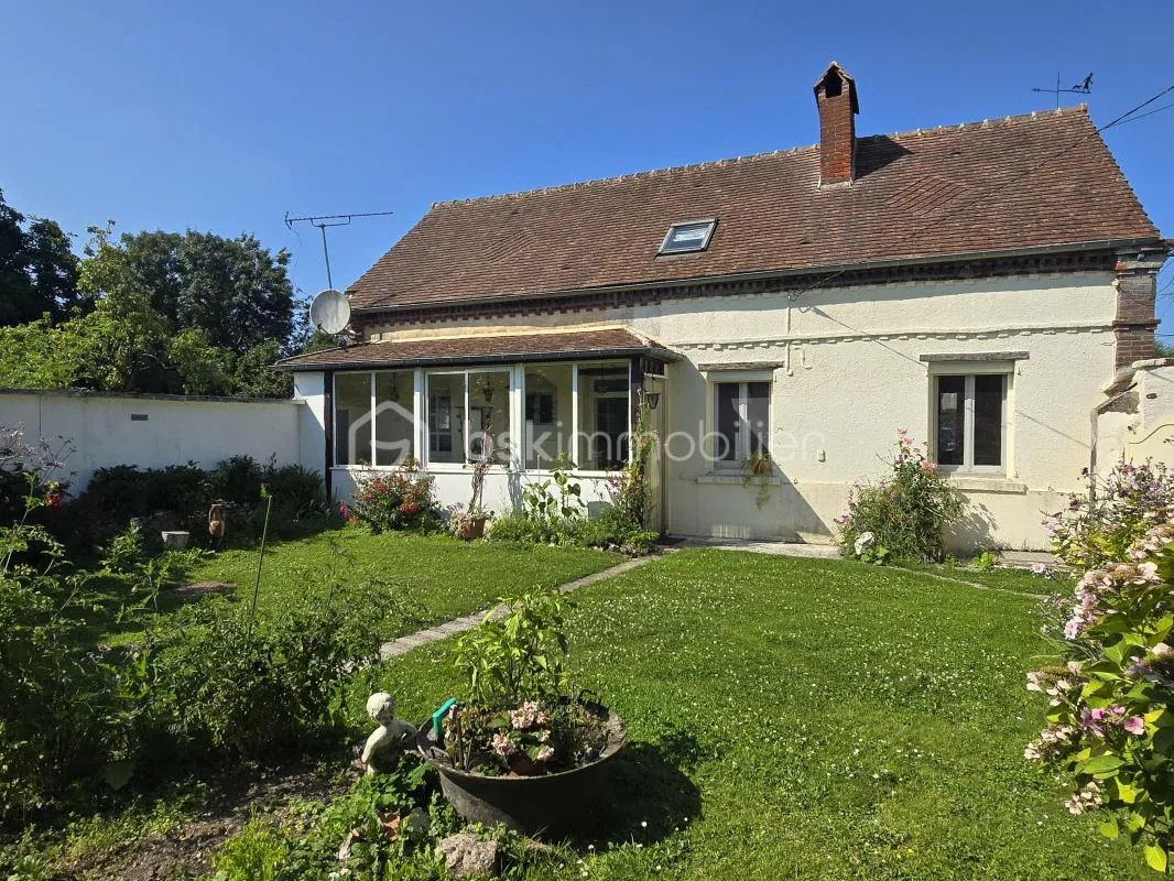 Maison ancienne 100m² + Grange - 3 Chambres - Pisseleu (60860)