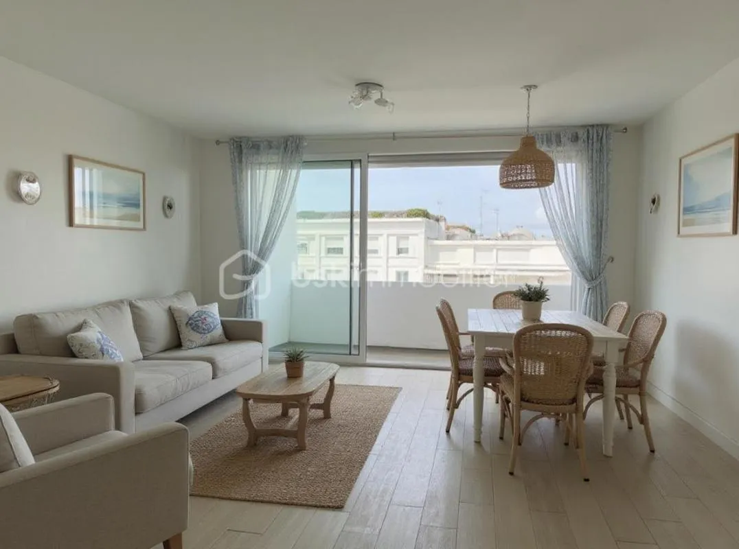 Appartement 69 m2 - Plein centre et 2mn de la plage