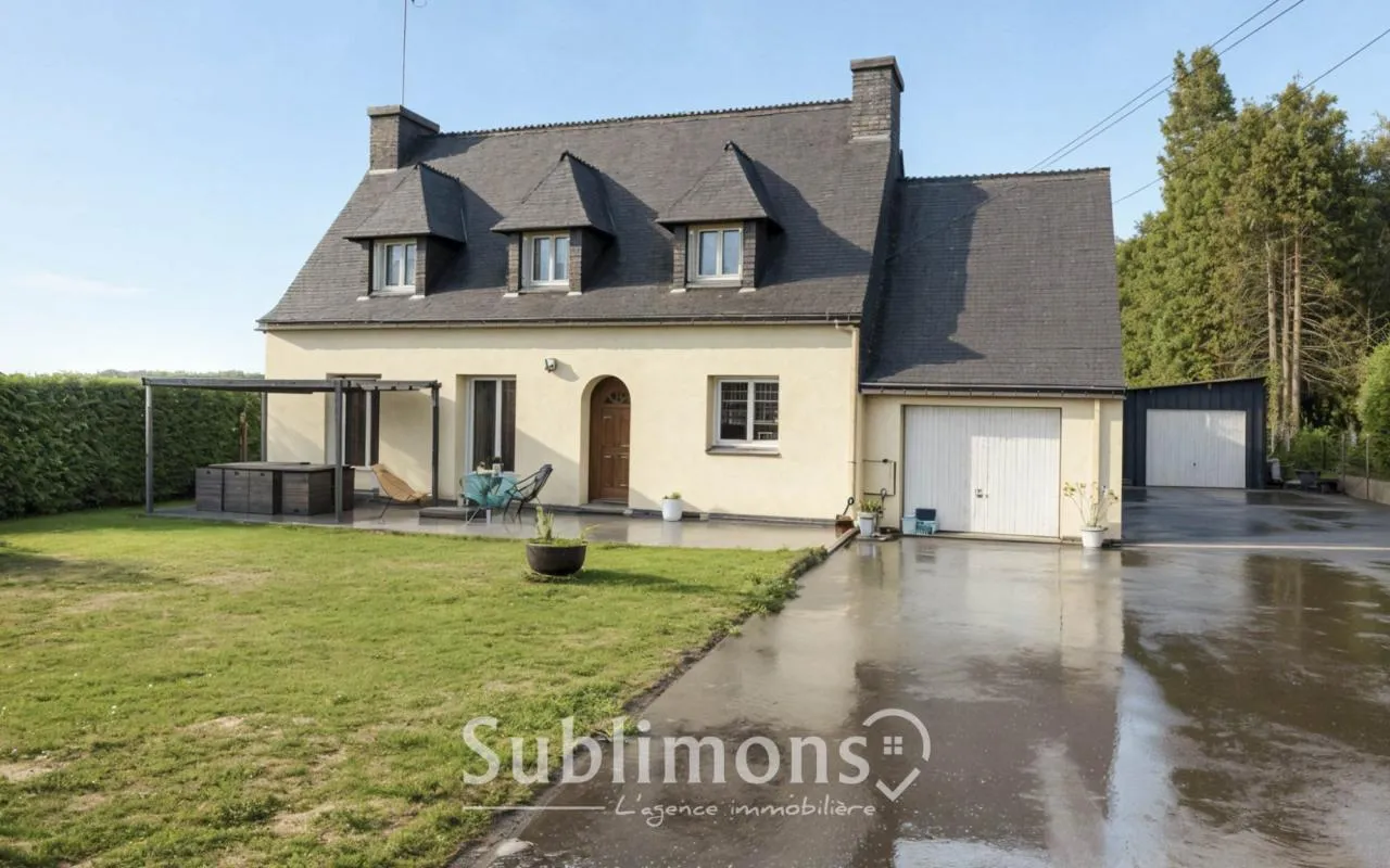 Maison traditionnelle de 100m² hebitable