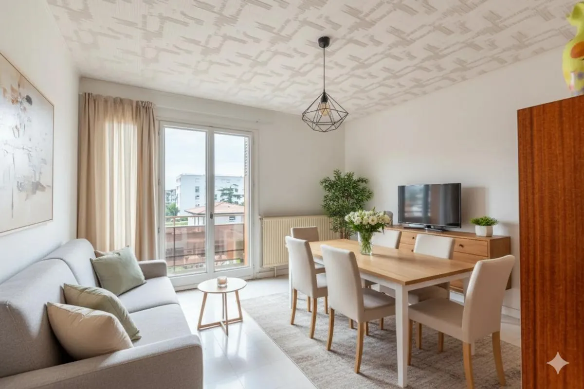 Appartement T3, de 77 m², en vente à Vaulx-en-Velin