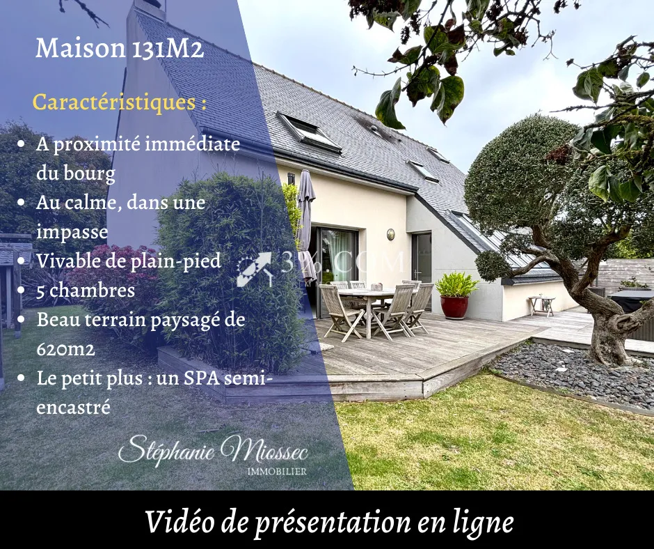 Maison traditionnelle avec SPA de 131m2 à proximité immédiat