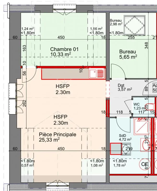 Appartement rénové clé en main – 51 m² Carrez (59 m² utiles) –