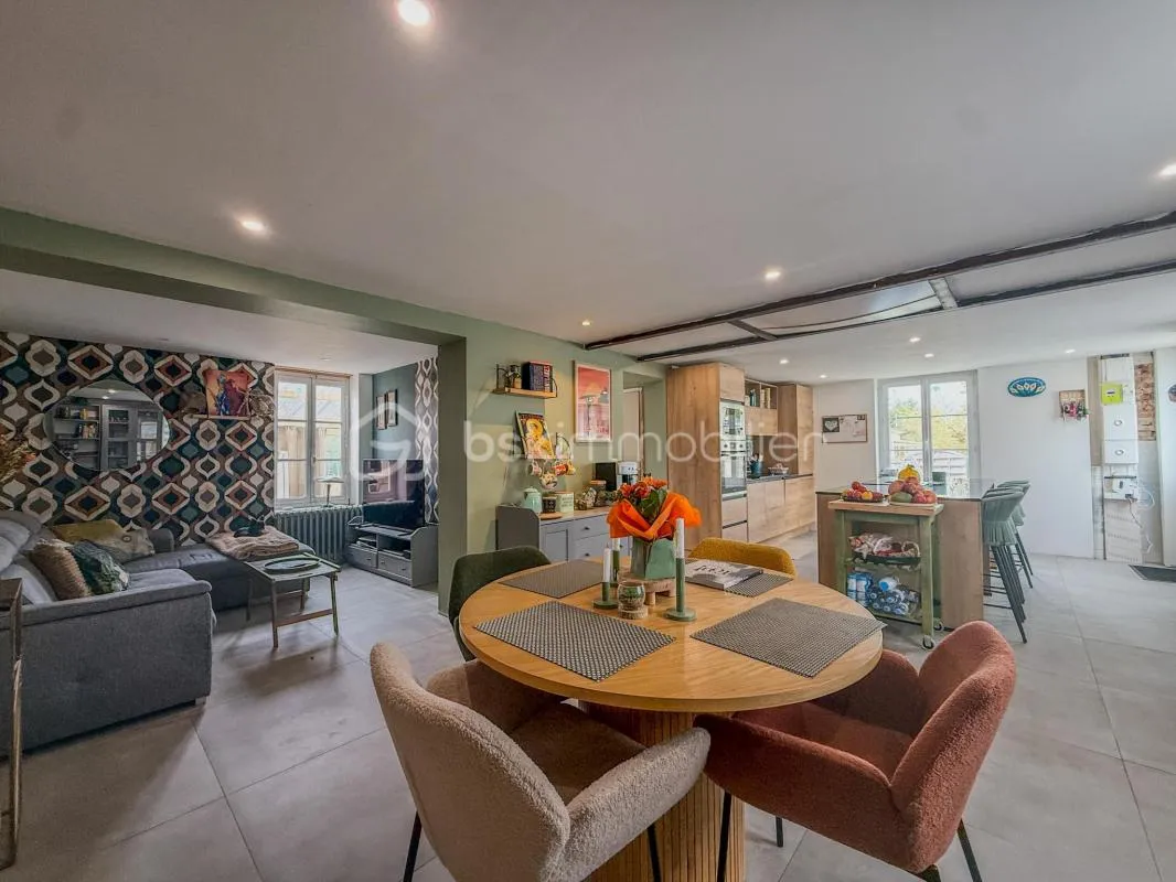 Maison de village – Charme et modernité au cœur d’un bourg recherché
