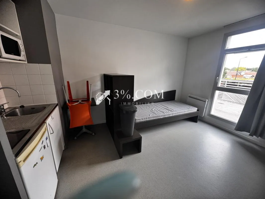 Studio en résidence universitaire à Valenciennes