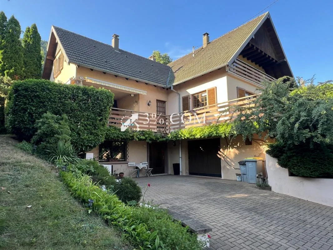 Belle maison sur les hauteurs de Lièpvre dans une impasse à