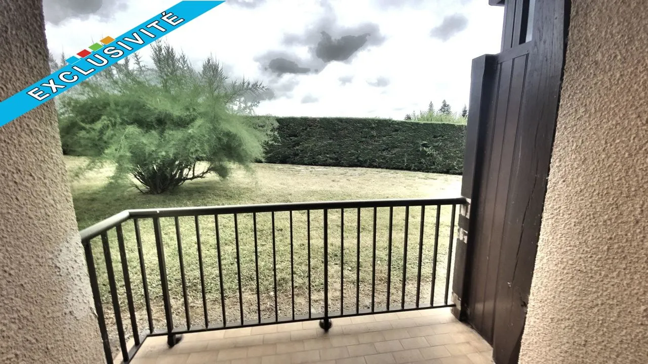 APPARTEMENT DE 23 M2 AVEC TERRASSE COUVERTE