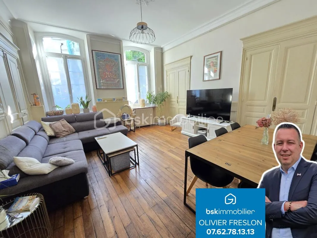 Magnifique Appartement T3 de 83m² en quartier historique à Nevers