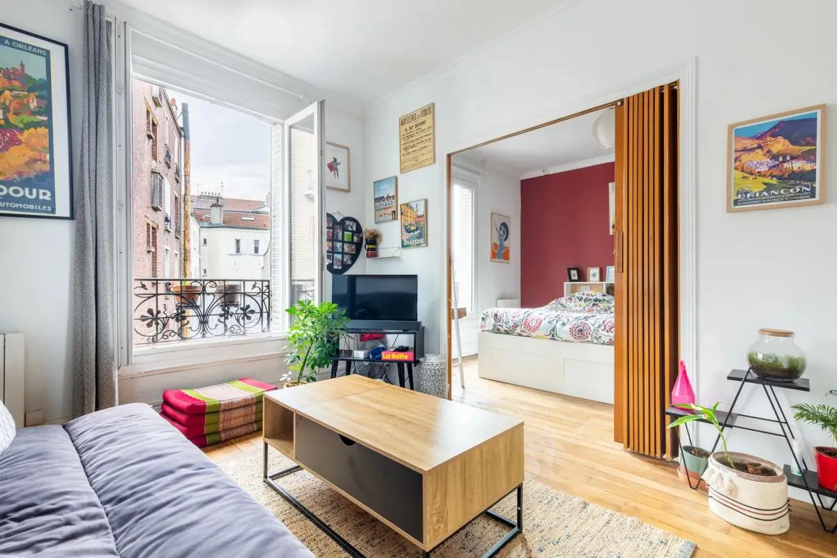 Appartement 2 pièces très lumineux - 35m² - Saint-Denis