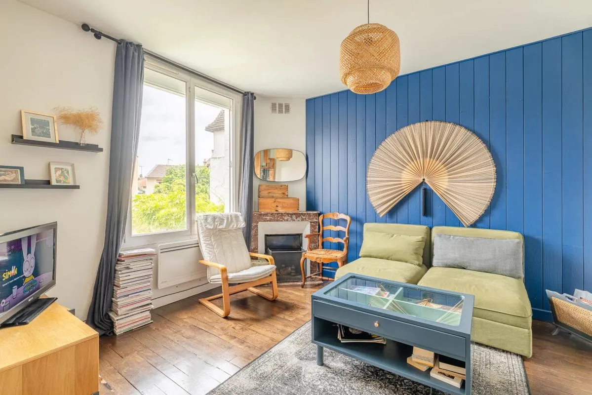 Appartement duplex 5 pièces de 115m2 avec jardin et parking