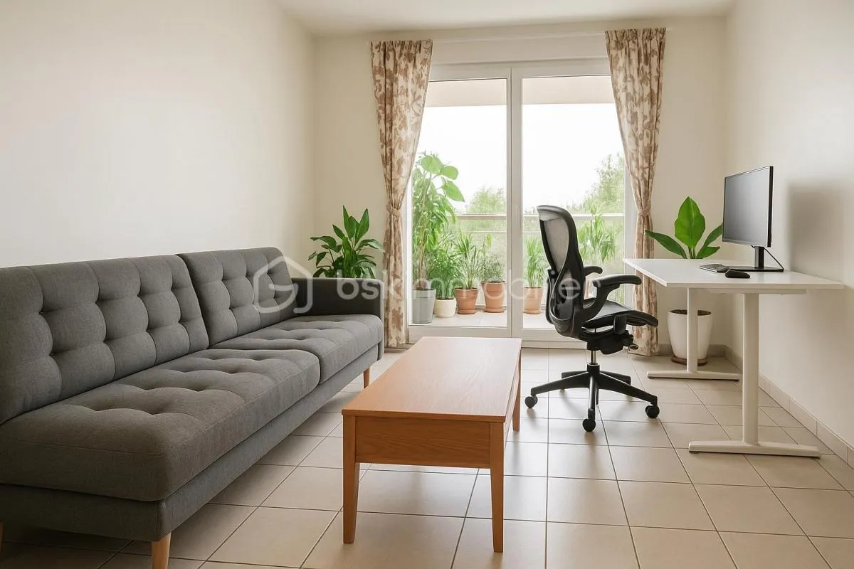 Appartement de type T3 sur la commune de Saint Martin Le Vinoux