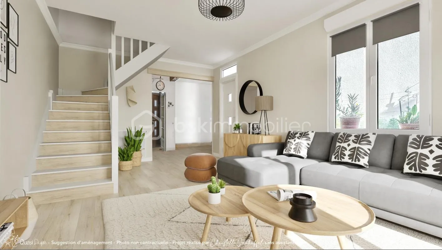 Charmante maison combinant confort, luminosité et praticité au quotidien