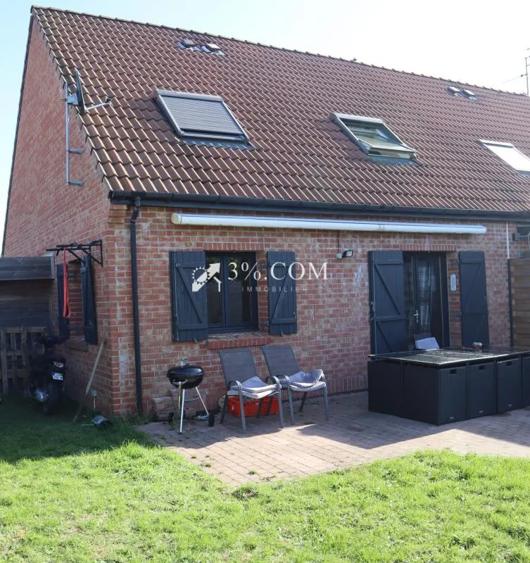 Maison lotissement 3 ch, jardin