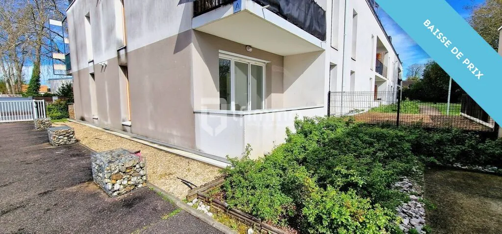 Mérignac T3 rez de terrasse 63m² + 2 parkings en ssol 239500€