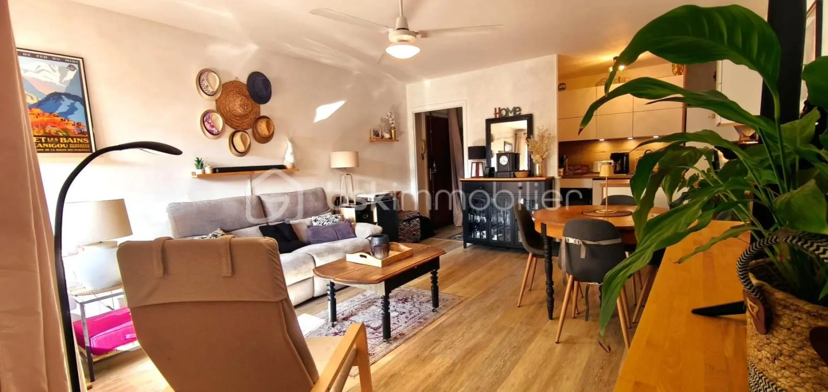 Appartement 3 pièces de 62 m²