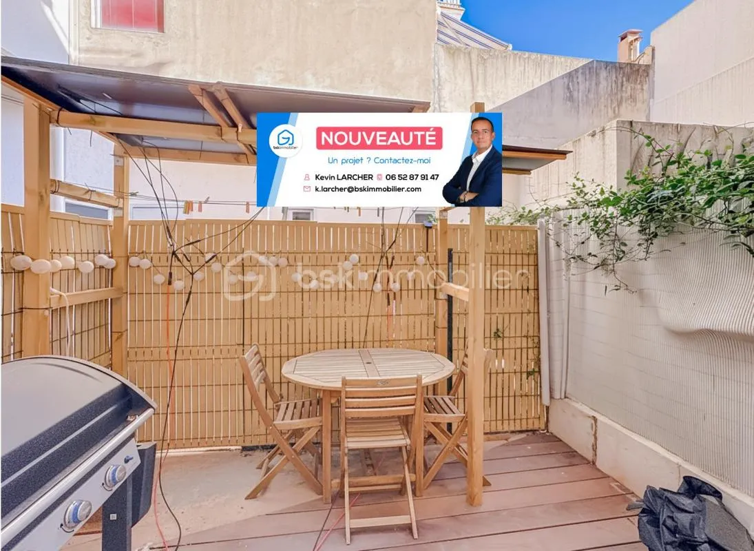 EXCLUSIVITÉ *** Appartement T2 avec terrasse Rive droite PALAVAS ***