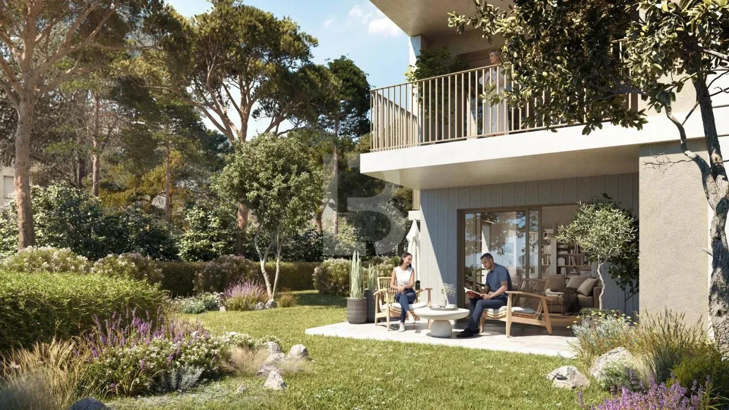 Appartement de 4 pièces en Rez de jardin