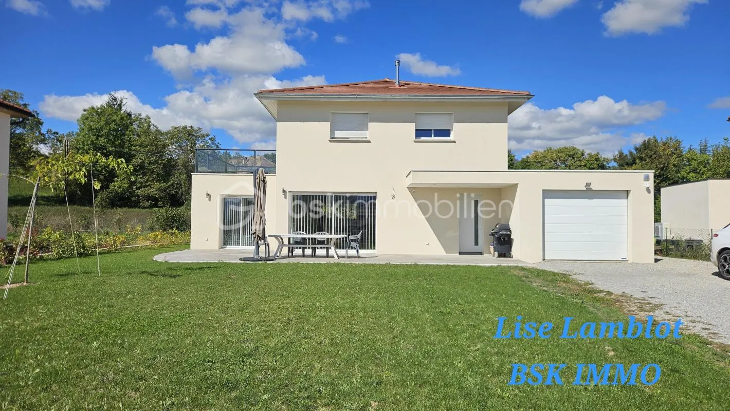 Maison contemporaine 128 m² 4 chambres