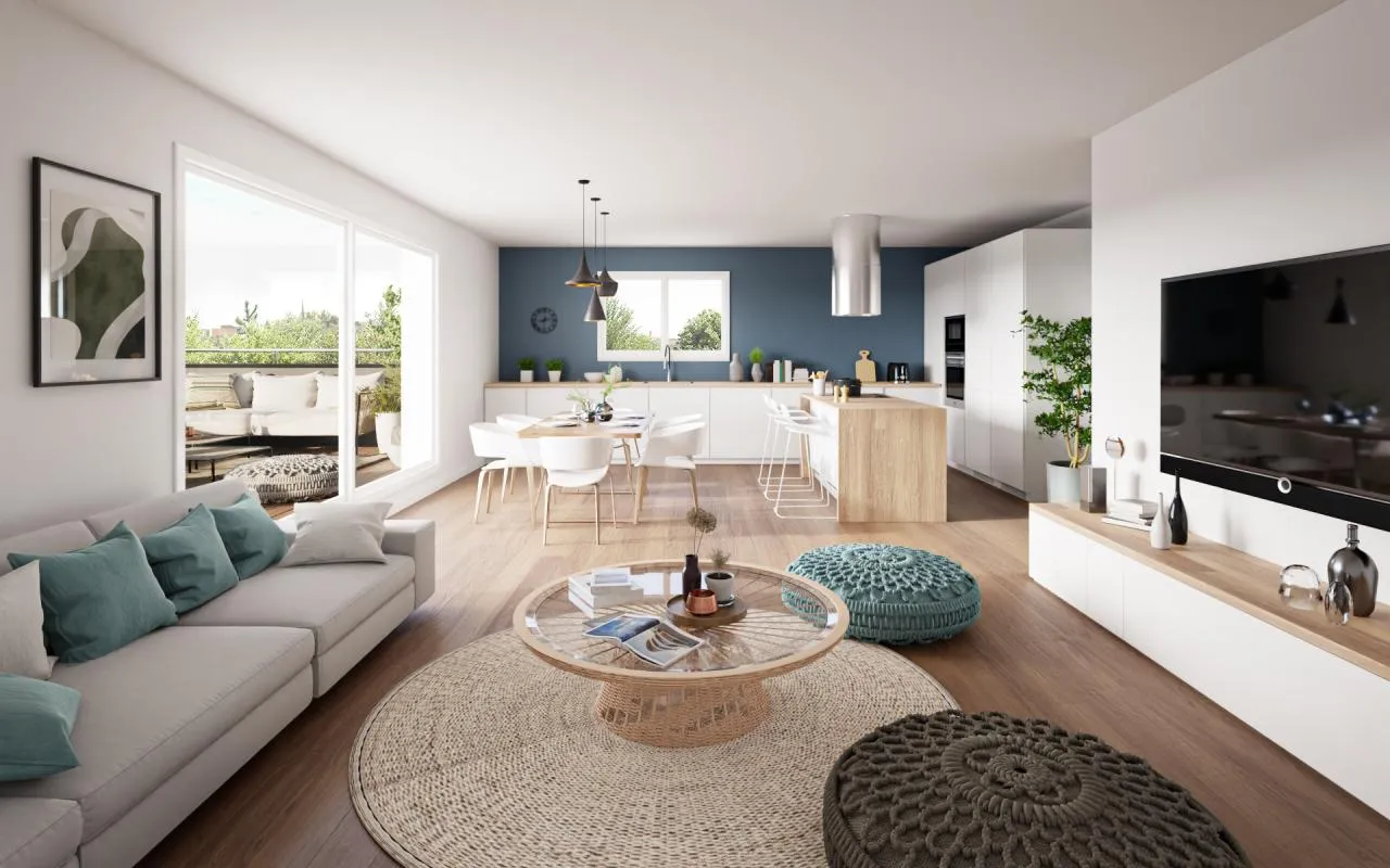 Grand attique avec terrasse XXL !