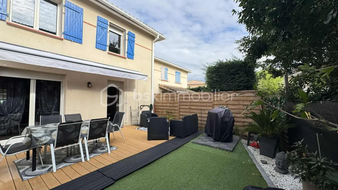 LAVAUR - maison duplex T4 avec garage en résidence