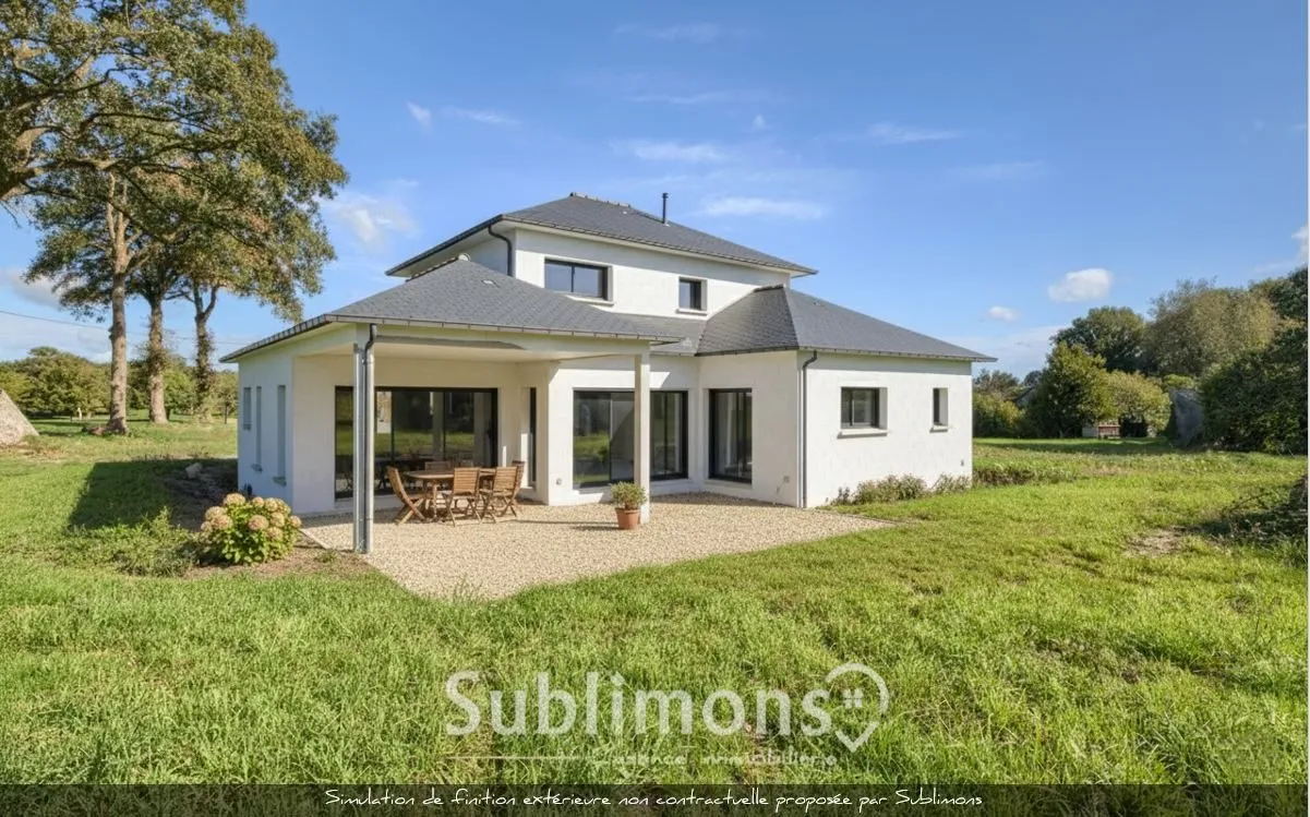 Maison contemporaine hors d'eau hors d'air