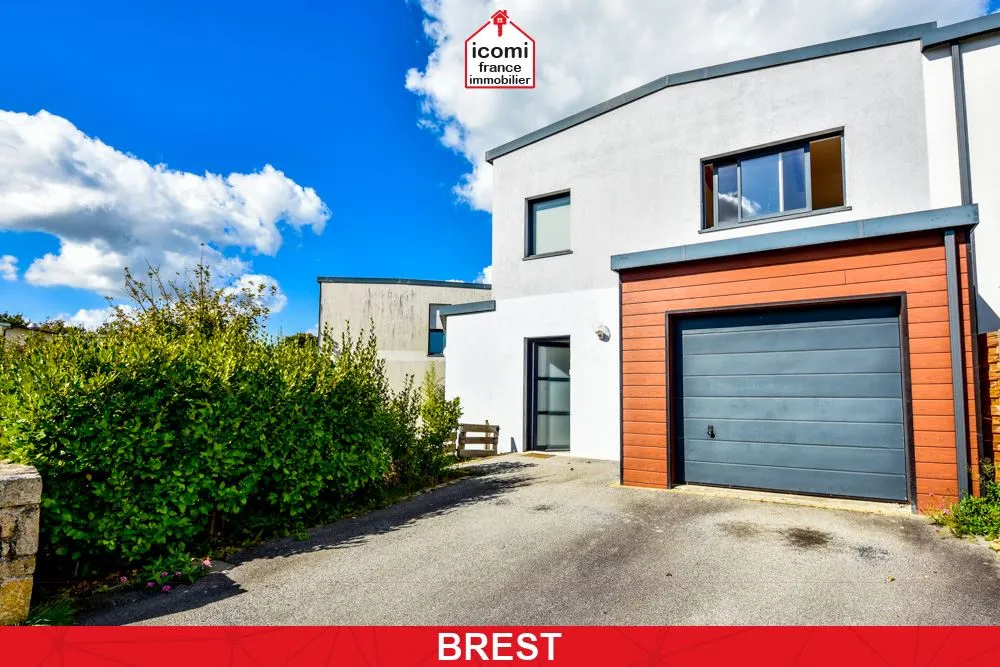 FINISTERE - Brest (29200) - A VENDRE - MAISON RECENTE DE 2010 101M² - 4 CHAMBRES - FAIBLE DPE - GARAGE SUR TERRAIN CLOS DE 350M²