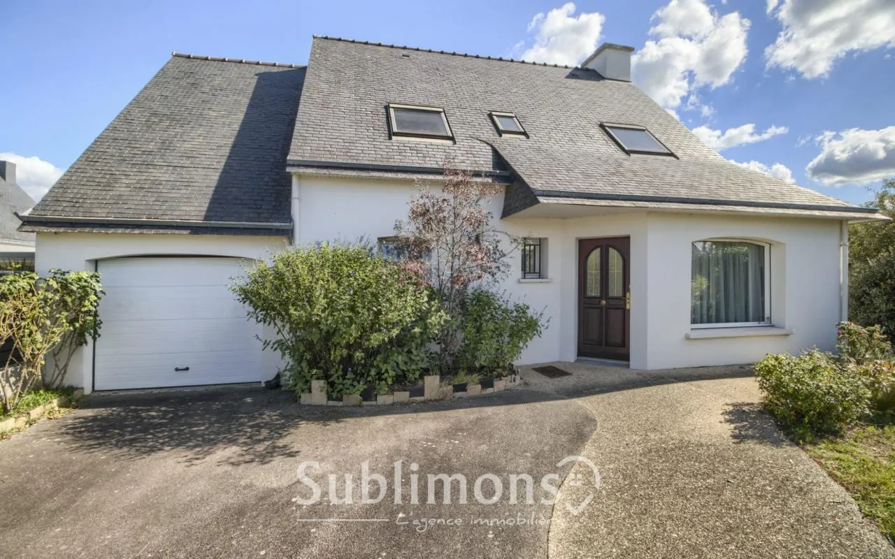 Maison traditionnelle 120 m2- 4 chambres - garage-