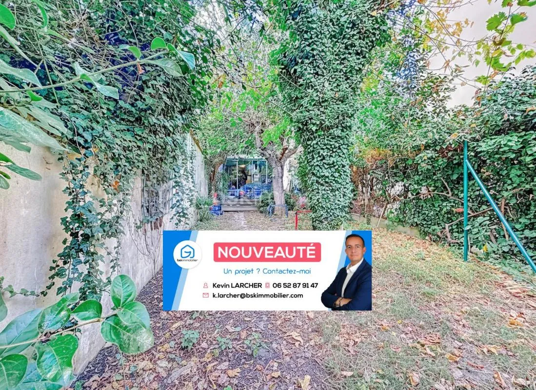 EXCLUSIVITÉ *** MAISON T4 DE 110M2 AVEC JARDIN, VUE CANAL à PALAVAS ***