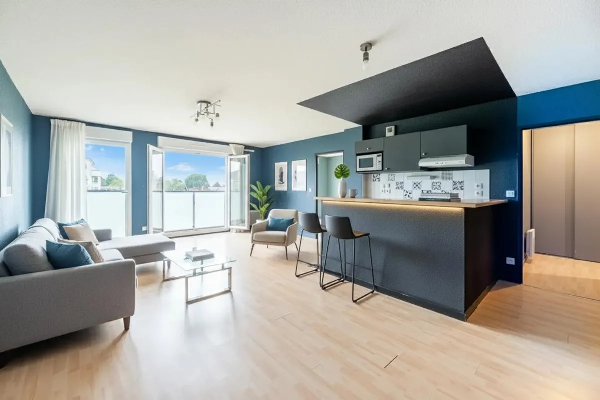 Appartement de 2 pièces de 56 m² situé à Nantes