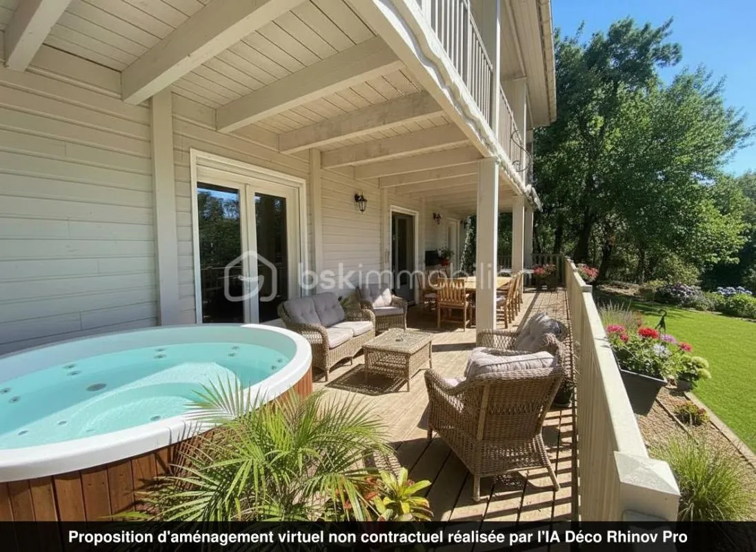 Le charme du bois, la quiétude de Fayence – Maison familiale au cadre enchanteur