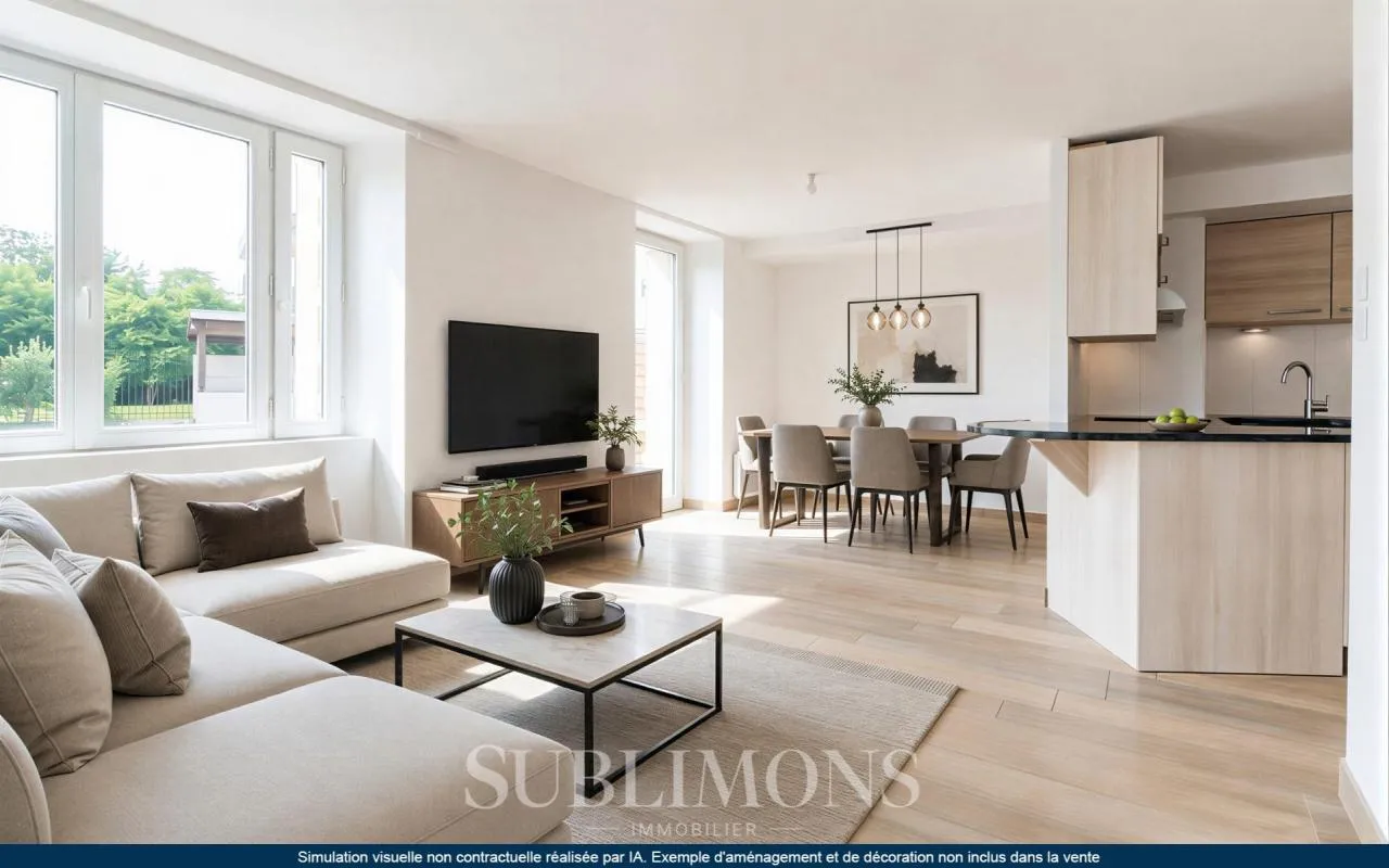Nantes Mellinet - Appartement avec terrasse de 19 m², espace