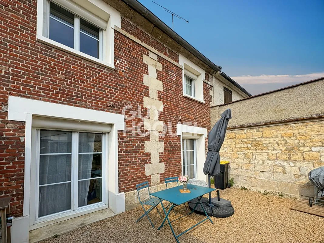 Charmante maison ancienne à vendre à Rémy - 4 pièces, 92 m², jardin et terrasse