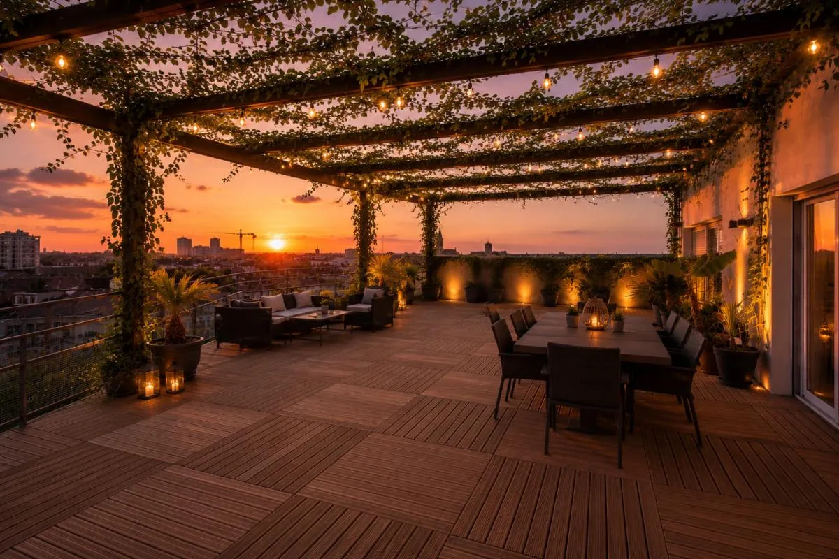 T3 avec IMMENSE Terrasse et Parking