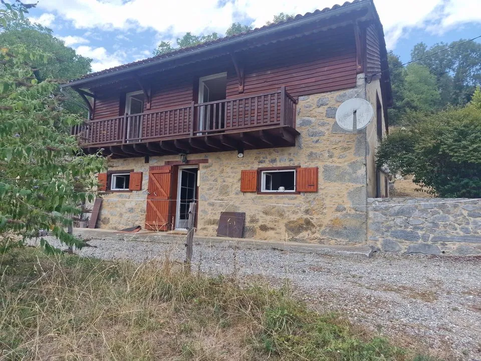Grange restaurée belle vue montagne