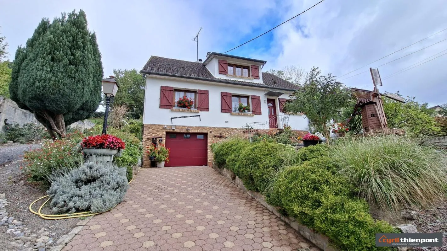 PAVILLON SUR SOUS-SOL - 5 MIN SUD ABBEVILLE - 106M² HABITABLE -