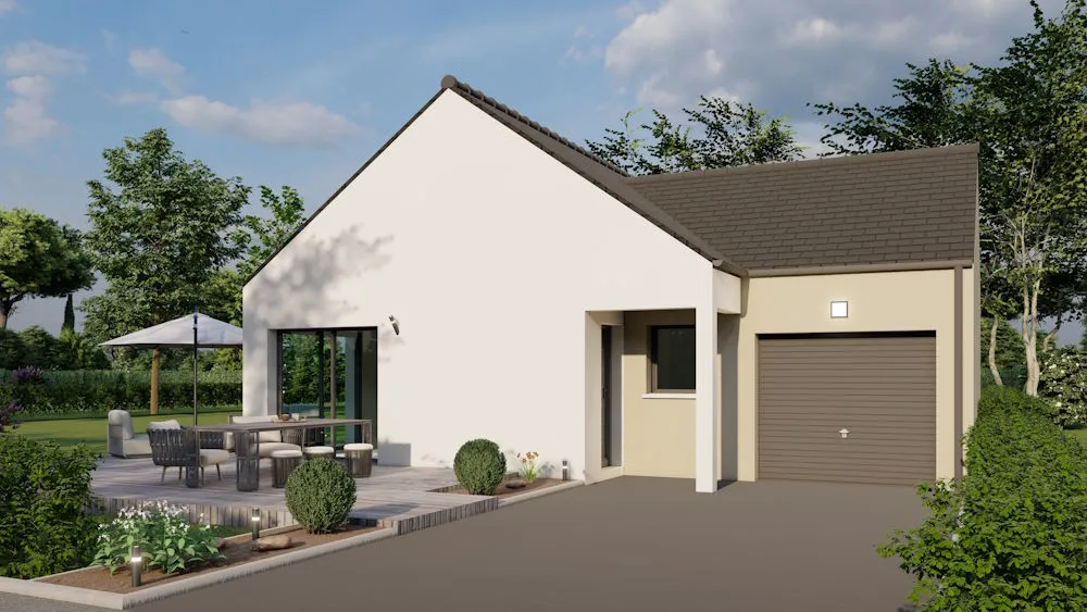 Maison ( 88 M² ) avec 3 chambres à Minihy Tréguier