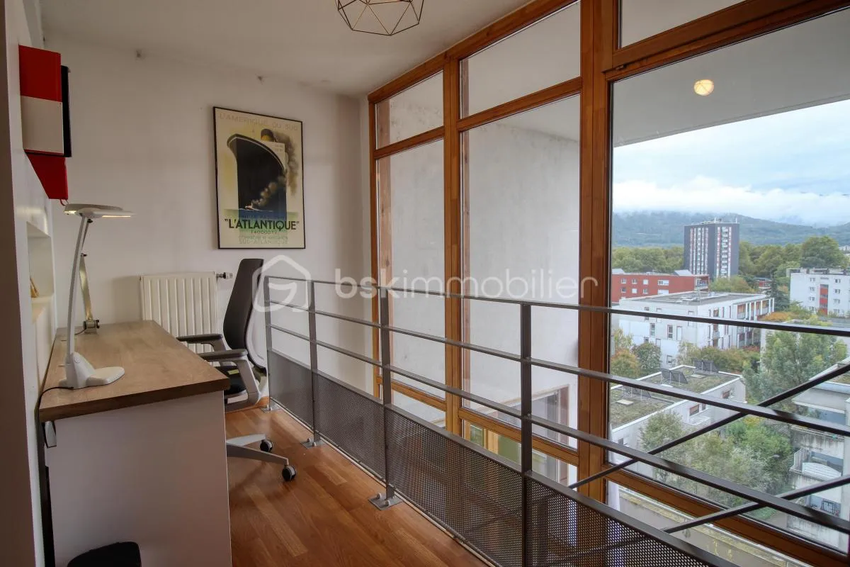 Duplex T3 de 75 m² – Dernier étage – Terrasse – Grenoble