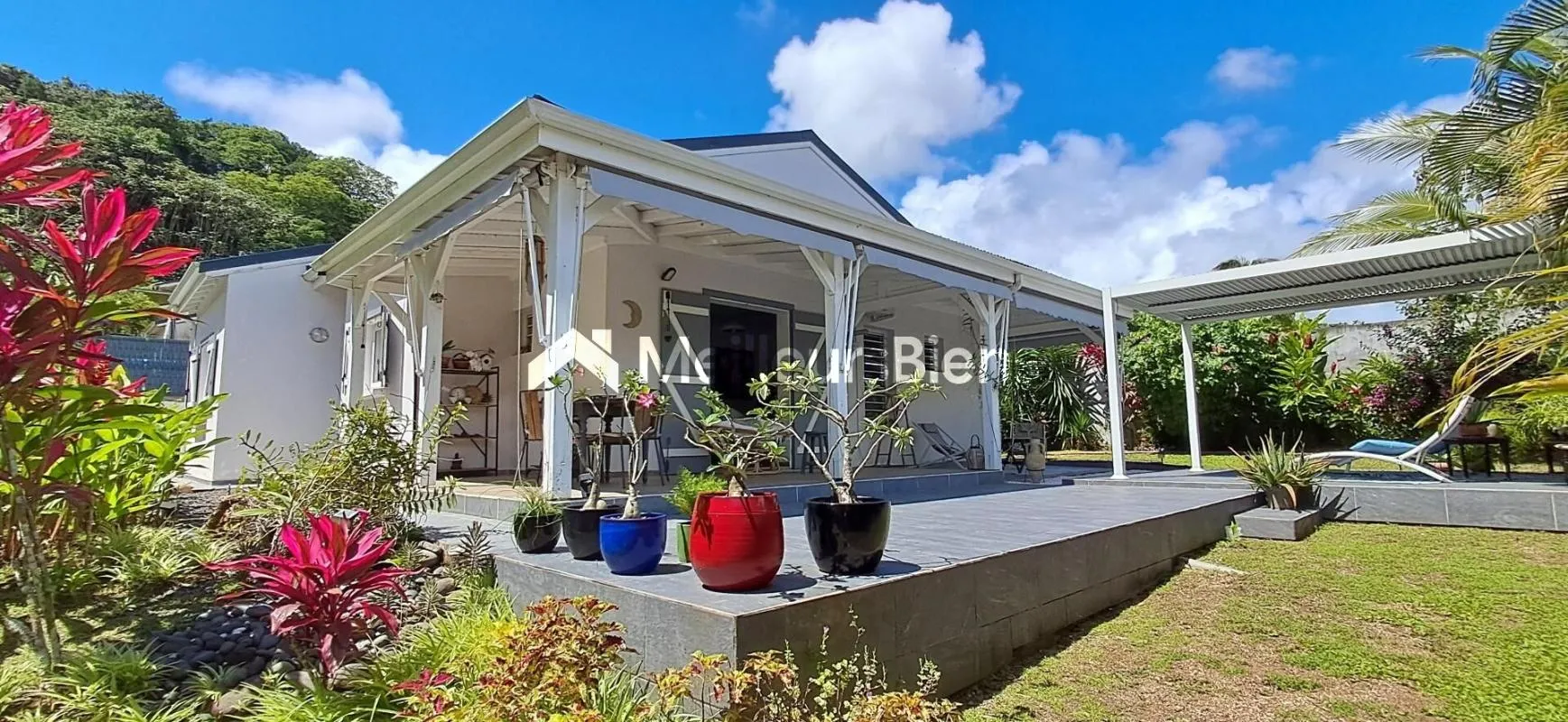 Maison familiale 4 pièces avec jardin de 591 m² à Petit-Bourg
