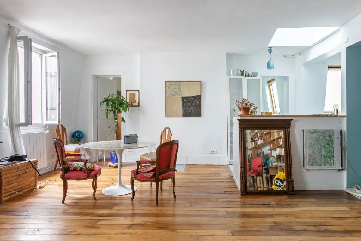 Appartement familial au dernier étage - proche Aligre