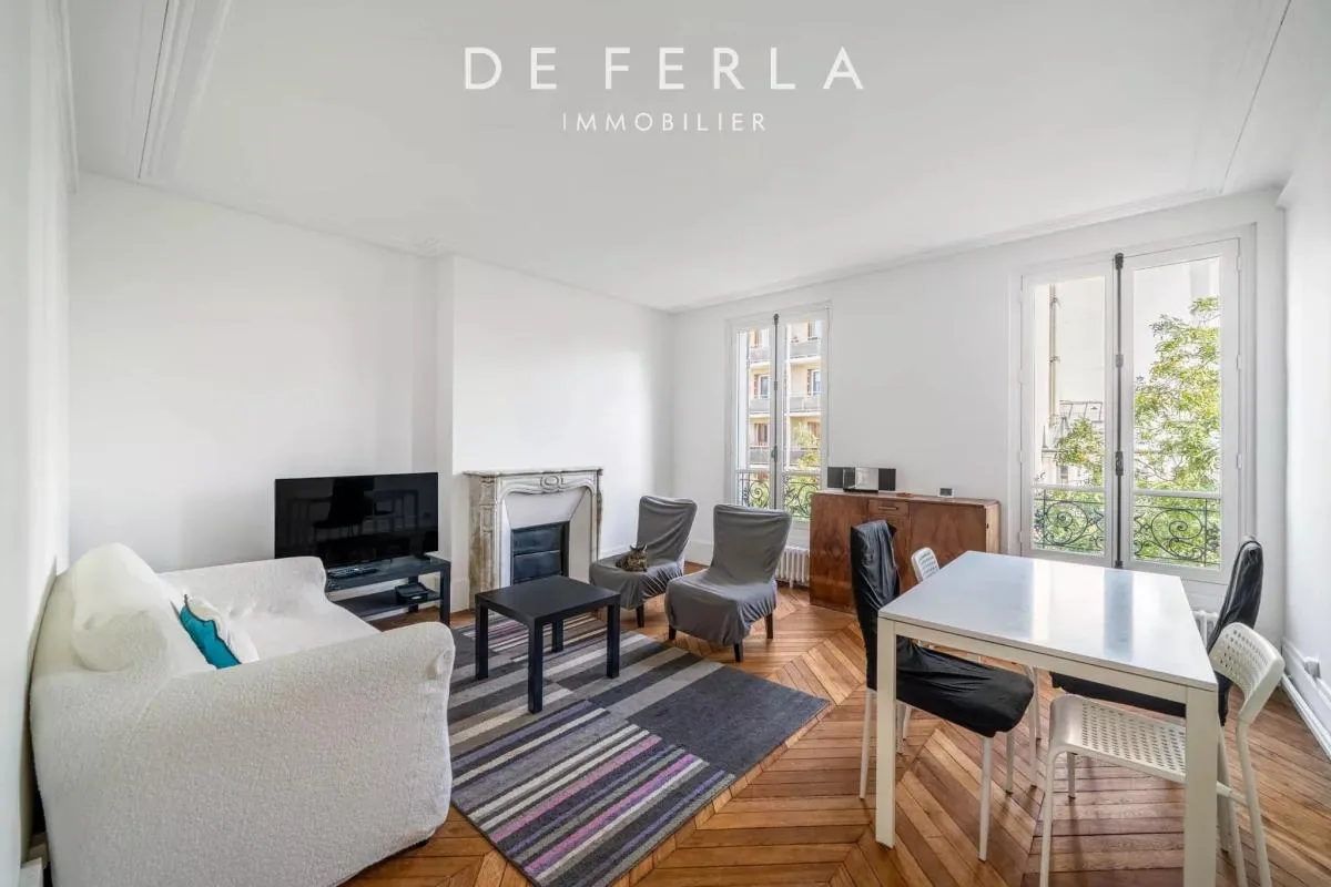 PARIS XIVe – ALÉSIA – 4 PIÈCES – 3 CHAMBRES – 71,45 M²