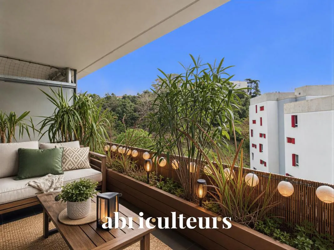 Magnifique T2 de 46 m² avec terrasse de 11 m² en exposition Sud - Nice Sainte-Marguerite