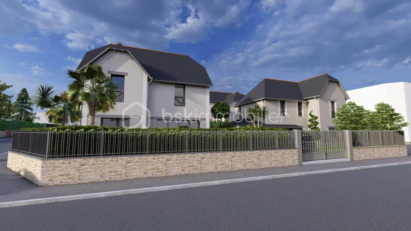 DINAN – CENTRE HISTORIQUE – TERRAIN 1 080 M² – PCVD PURGÉ – 4 CONSTRUCTIONS AUTORISÉE